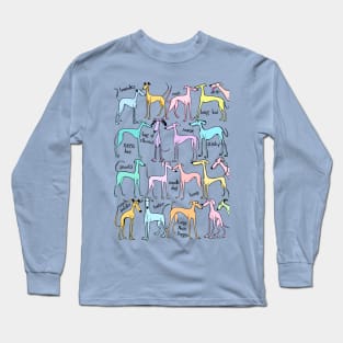 Glorious Funny Greyhounds Long Sleeve T-Shirt